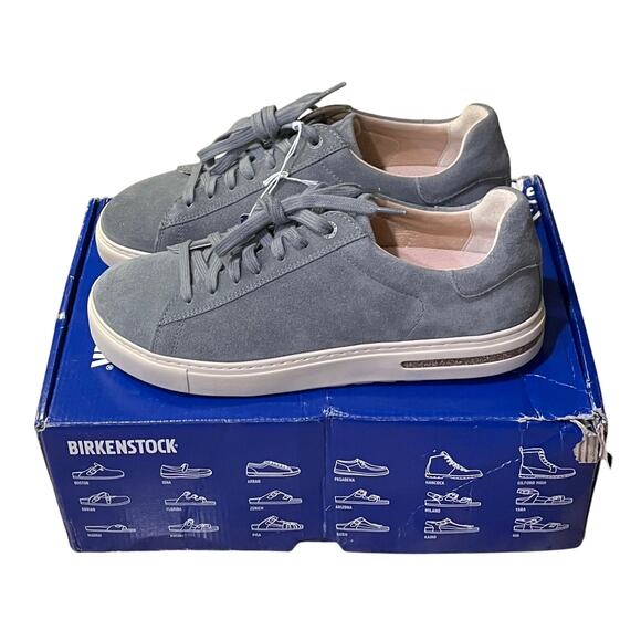 NWT/NIB Gender Neutral Birkenstock Bend Low Basalt Gray Sneakers EU 38/L7/M5 - Picture 3 of 5